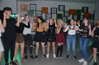 zdjęcie do artykułu: Dyskoteka andrzejkowa klas 7, 8 i 3 gimnazjum