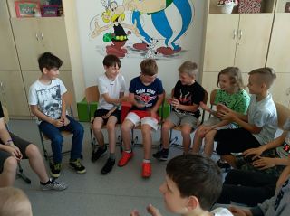 zdjęcie do artykułu: Warsztaty kreatywne w klasie 4 b