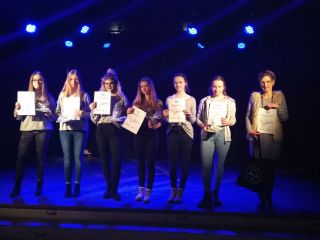 zdjęcie do artykułu: Konkurs teatralny z udziałem naszych uczennic