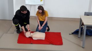 zdjęcie do artykułu: Zajęcia z pierwszej pomocy w 3BG