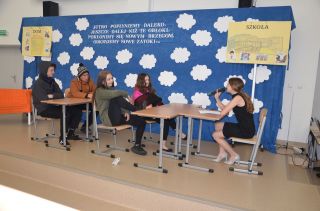 zdjęcie do artykułu: Pożegnanie uczniów klas trzecich gimnazjum