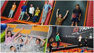 zdjęcie do artykułu: Wyjście integracyjne klasy 6b do Fly Parku