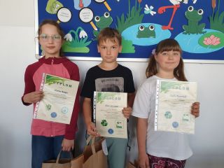 zdjęcie do artykułu: Gratulacje dla laureatów XXII Międzyszkolnego Konkursu Ekologicznego