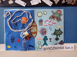 zdjęcie do artykułu: Uczennica klasy 3a Emilka Ordyna - laureatką w konkursie plastycznym Czyste wody - zdrowe ryby