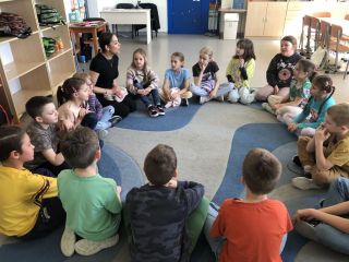 zdjęcie do artykułu: Odwiedziny lektorki z Early Stage