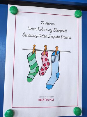 zdjęcie do artykułu: Dzień Kolorowej Skarpetki
