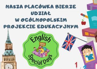 zdjęcie do artykułu: Ogólnopolski Projekt Edukacyjny English Special Days