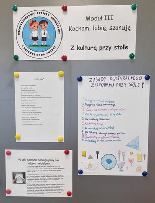zdjęcie do artykułu: Moduł III - Kocham, lubię, szanuję: Z kulturą przy stole