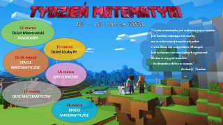 zdjęcie do artykułu: TYDZIEŃ MATEMATYKI 2021