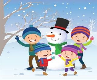 zdjęcie do artykułu: WYZWANIE ŚNIEGOWE - WF na świeżym powietrzu 