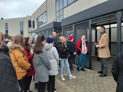 zdjęcie do artykułu: Wiaty rowerowe przy naszej szkole