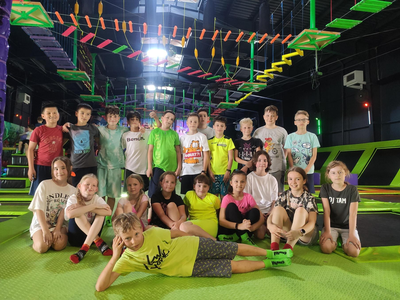 zdjęcie do artykułu: Wycieczka klasy 4a do parku trampolin.