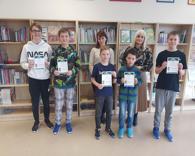 zdjęcie do artykułu: Wręczenie dyplomów w konkursie Alfik Matematyczny 