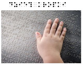 zdjęcie do artykułu: Dzień Kropki - Alfabet Braille'a