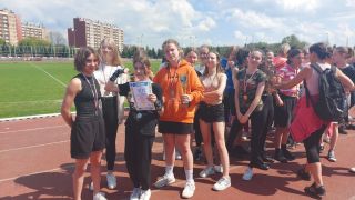 zdjęcie do artykułu: Liga LA - II miejsce dziewcząt i III miejsce chłopców w Igrzyskach Młodzieży Szkolnej 