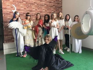 zdjęcie do artykułu: Lekcja języka polskiego na Olimpie 