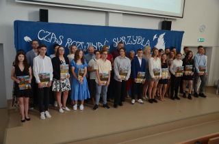 zdjęcie do artykułu: Pożegnanie uczniów z klas 8