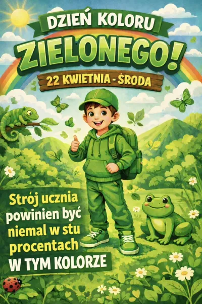 zdjęcie wprowadzające do artykułu: Dzień Koloru Zielonego