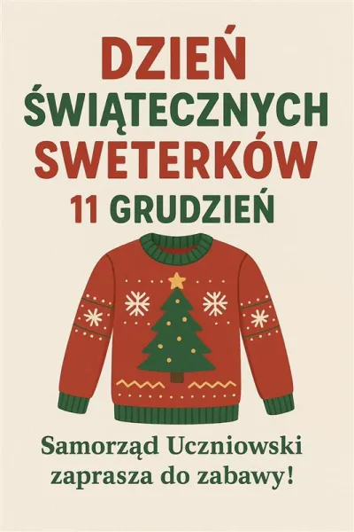 PLAKAT SWIATECZNY SWETEREK