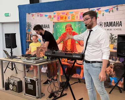 zdjęcie wprowadzające do artykułu: Audycja muzyczna YAMAHA