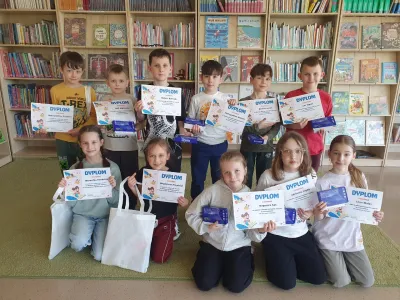 zdjęcie wprowadzające do artykułu: Konkurs „W labiryncie czytania” dla klas drugich