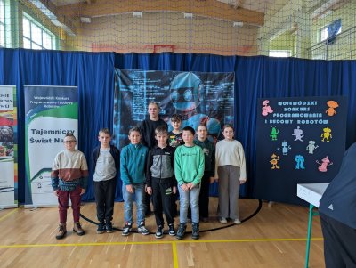 zdjęcie do artykułu: IV Wojewódzkie Zawody Programowania i Budowy Robotów „Tajemniczy świat nauki” – 2025