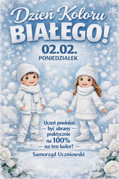 zdjęcie wprowadzające do artykułu: Biały poniedziałek w szkole!