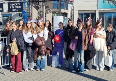 zdjęcie do artykułu: Uczniowie na Międzynarodowych Targach Książki