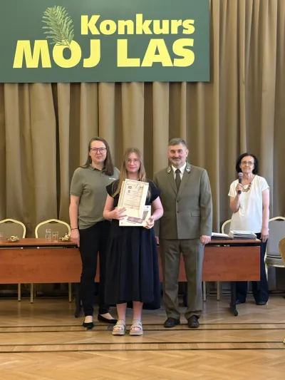 zdjęcie wprowadzające do artykułu: Laureatka Ogólnopolskiego Konkursu Ekologicznego „