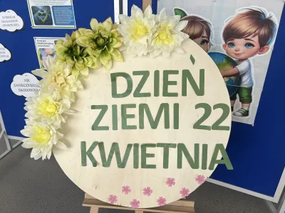 zdjęcie wprowadzające do artykułu: Światowy Dzień Ziemi w naszej szkole!
