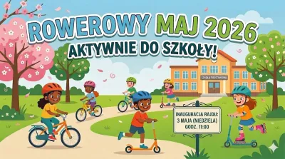 zdjęcie wprowadzające do artykułu: Rusza Rowerowy Maj 2026!