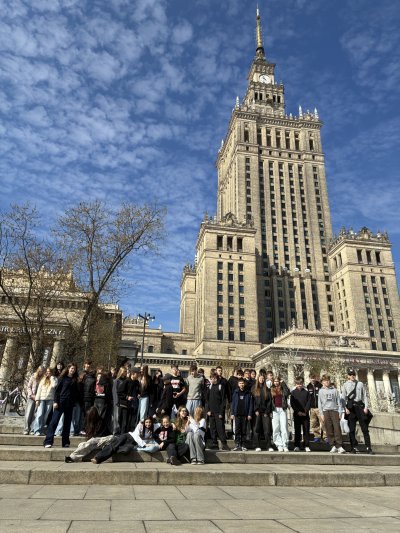 zdjęcie wprowadzające do artykułu: Wycieczka klas 7 do Warszawy