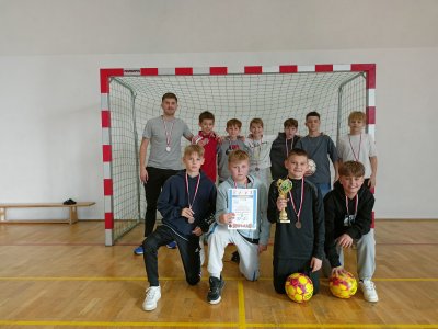 zdjęcie do artykułu: Brązowi medaliści w futsalu chłopców