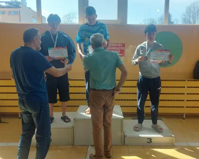 zdjęcie do artykułu: GABRIEL GNIEWEK – III MIEJSCE NA FINAŁACH WOJEWÓDZKICH W PŁYWANIU