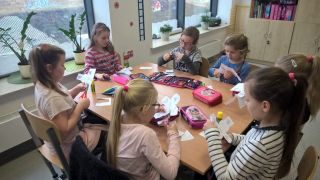 zdjęcie do artykułu: Zimowe spotkanie DKE dla uczniów klas 1-3 SP