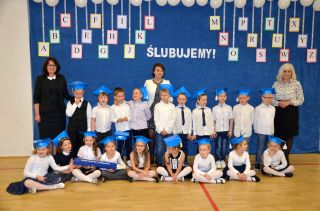 zdjęcie do artykułu: Pasowanie na ucznia  SP nr 18