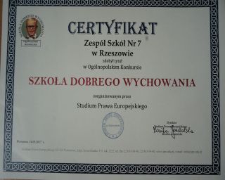 zdjęcie do artykułu: Jesteśmy Szkołą Dobrego Wychowania!