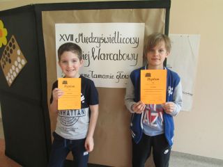 zdjęcie do artykułu: Trzecie miejsce w Międzyświetlicowym Turnieju Warcabowym