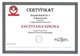 zdjęcie do artykułu: Jesteśmy Zaczytaną Szkołą!