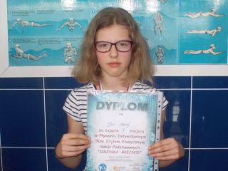 zdjęcie do artykułu: II miejsce w Igrzyskach Miejskich Szkół Podstawowych w Pływaniu