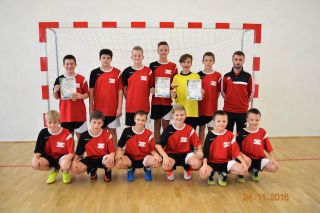 zdjęcie do artykułu: III miejsce w Turnieju Halowej Piłki Nożnej o Puchar Dyrektora ZS Nr 7 !!!