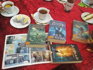 zdjęcie do artykułu: Spotkanie przy herbacie z Percym Jacksonem