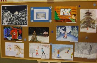 zdjęcie do artykułu: Z czym uczniom kojarzy się zima? - rozstrzygnięcie konkursu plastycznego