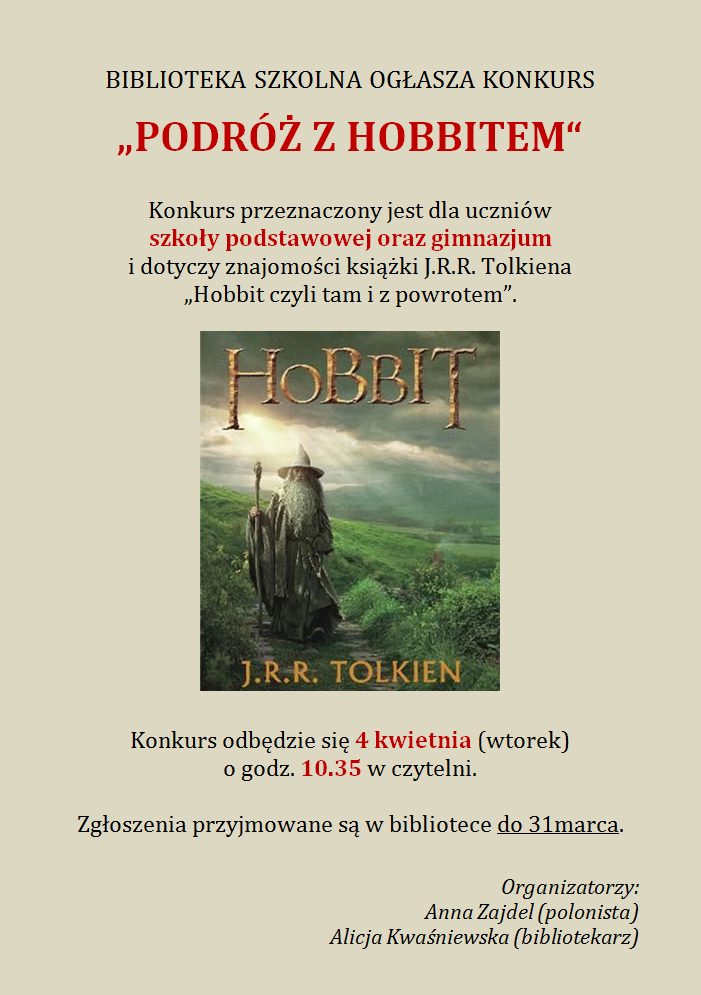 Konkurs HOBBIT1