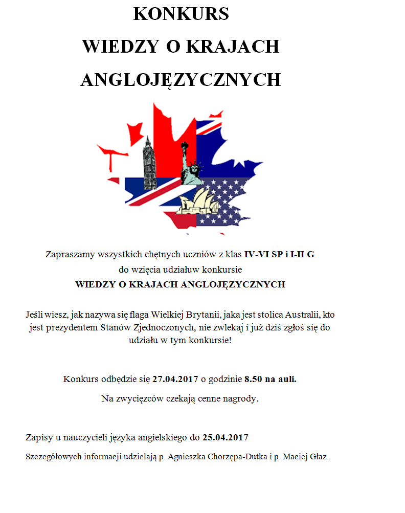kraje anglojezyczne