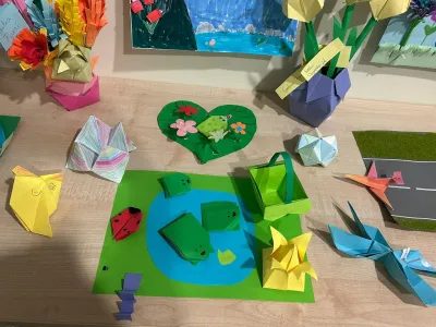 zdjęcie do artykułu: „Wiosna w papierowym ogrodzie” - rozstrzygnięcie konkursu origami