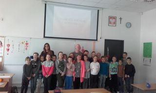 zdjęcie do artykułu: Spotkanie klasy 3a z wolontariuszami Rzeszowskiego Stowarzyszenia Ekoskop