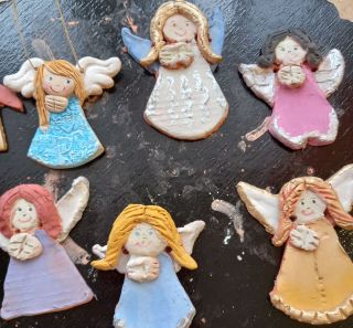 zdjęcie do artykułu: Ceramiczne ozdoby choinkowe