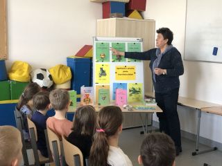 zdjęcie do artykułu: Spotkanie autorskie z pisarzem