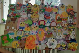 zdjęcie do artykułu: ROZSTRZYGNIĘCIE KONKURSU MIĘDZYSZKOLNEGO KARTKA WIELKANOCNA W NIETYPOWYM KSZTAŁCIE